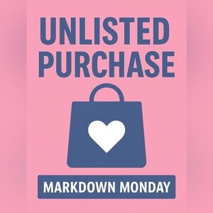 ✨Unlisted Item 7/28 Markdown Monday Show ✨